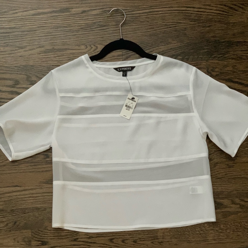 Express white blouse